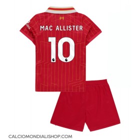 Maglie da calcio Liverpool Alexis Mac Allister #10 Prima Maglia Bambino 2024-25 Manica Corta (+ Pantaloni corti)